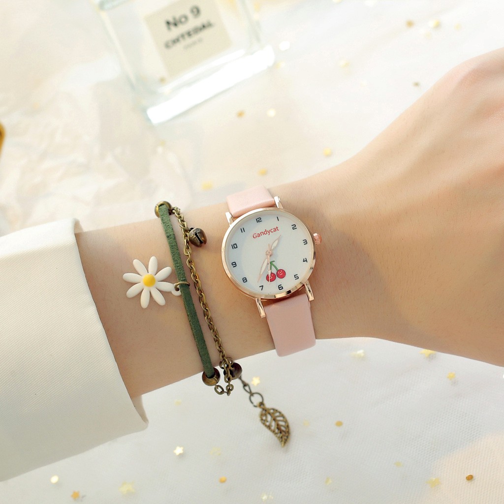 MARKAS J178 Jam Tangan Analog Wanita Jam Fashion Cewek