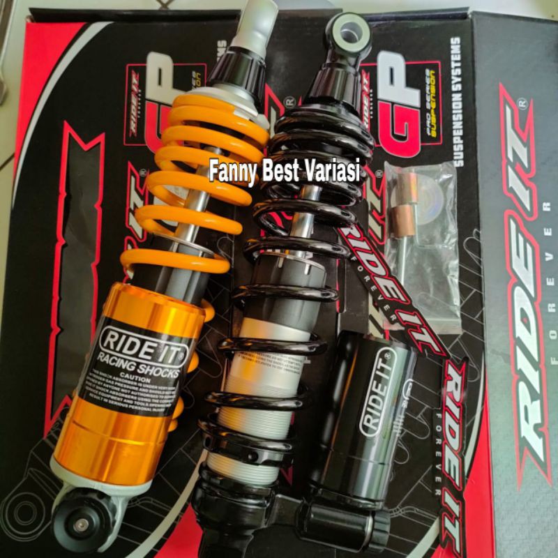 shock ride it gp NTR R1 330mm double click  tabung bawah beat new,scoopy 2020,vario