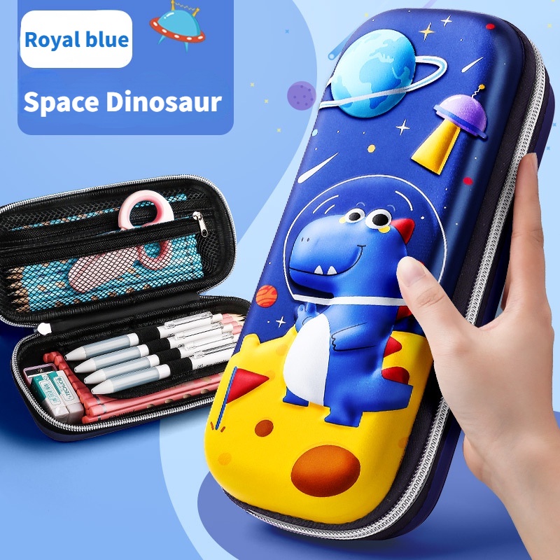 Tempat Pensil Motif Unicorn 3D Ukuran Besar Untuk Anak Perempuan