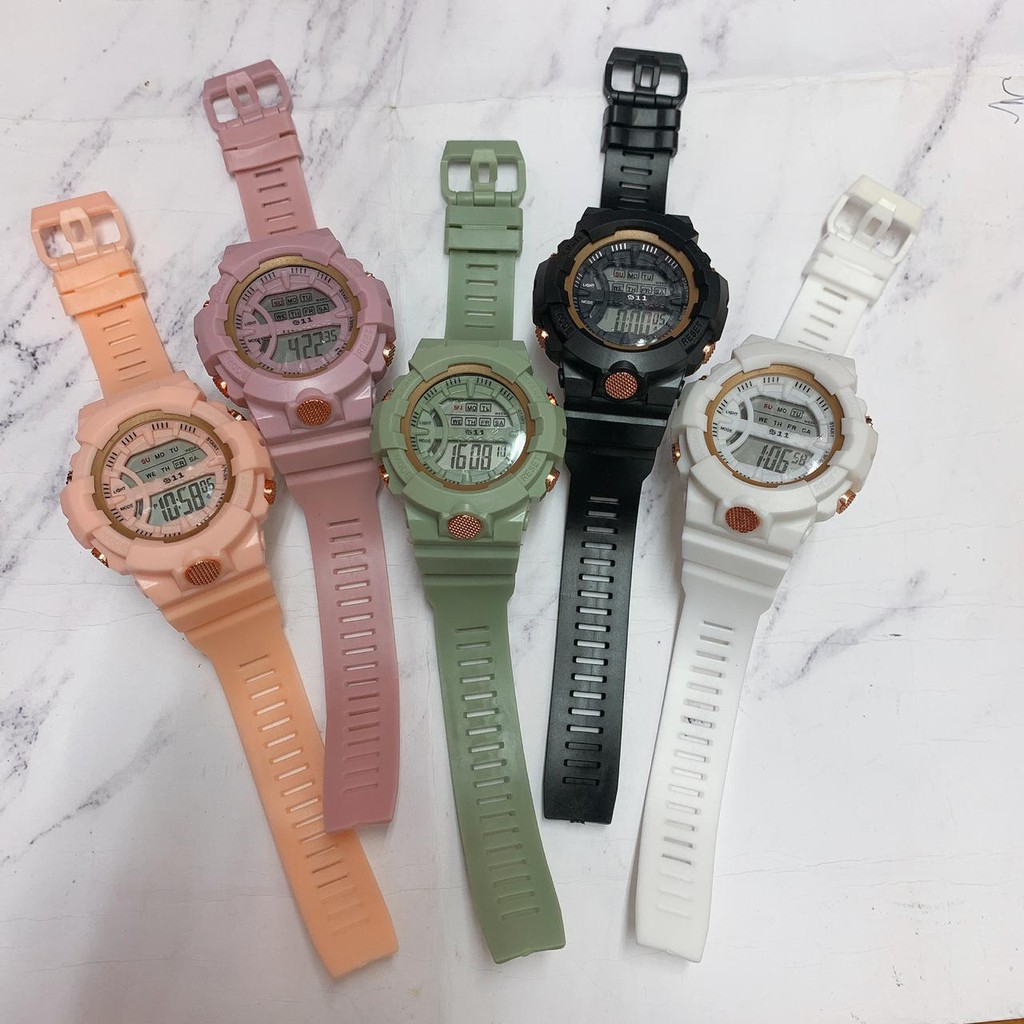 Jam tangan wanita digital 511 AOSUN  type soft cool