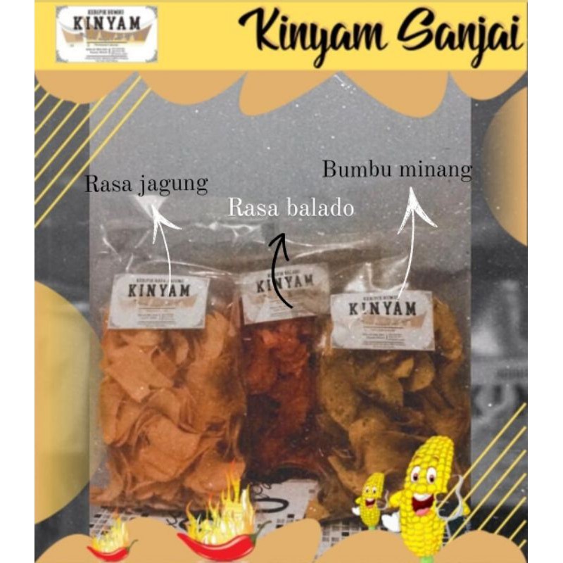 

KERIPIK KINYAM SANJAI || ASLI PAYAKUMBUH KHAS MINANG, PAYAKUMBUH