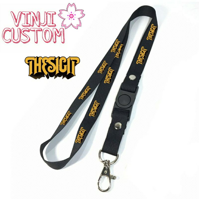 

lanyard THE SIGIT gantungan kunci DISTRO BAND / tali lanyard gantungan leher id card name tag kartu nama