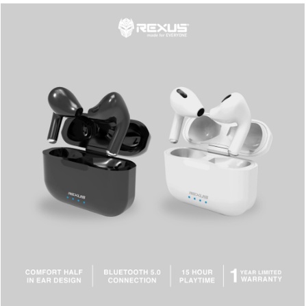 ITSTORE Rexus TWS Earphone Wireless Bluetooth FX2 headset bluetooth Garansi Resmi