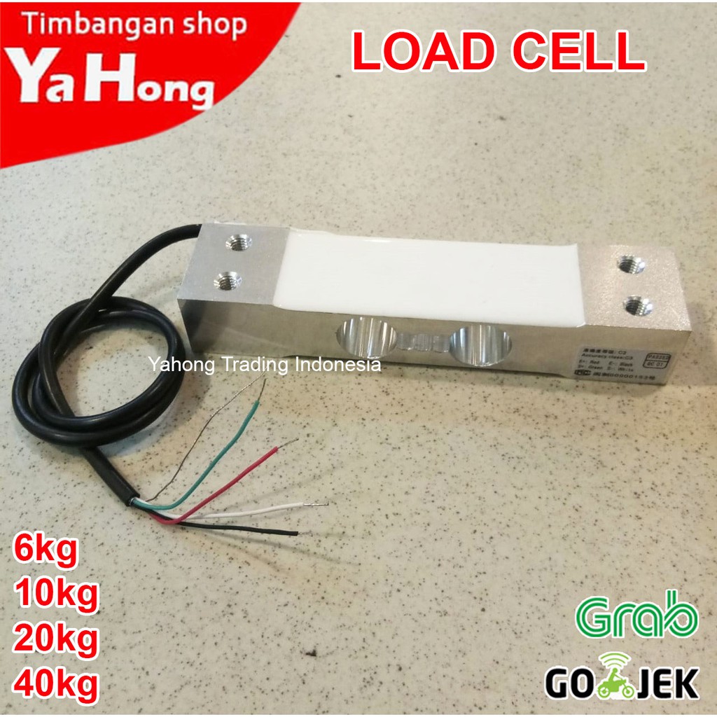 Load Cell Loadcell LGT 6kg 10kg 20kg 40kg Sensor Berat Timbangan Digital