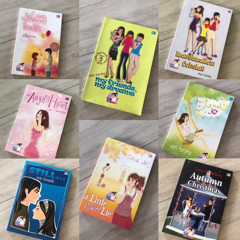 [PRELOVED] Buku Novel Remaja Teenlit Bahasa Indonesia