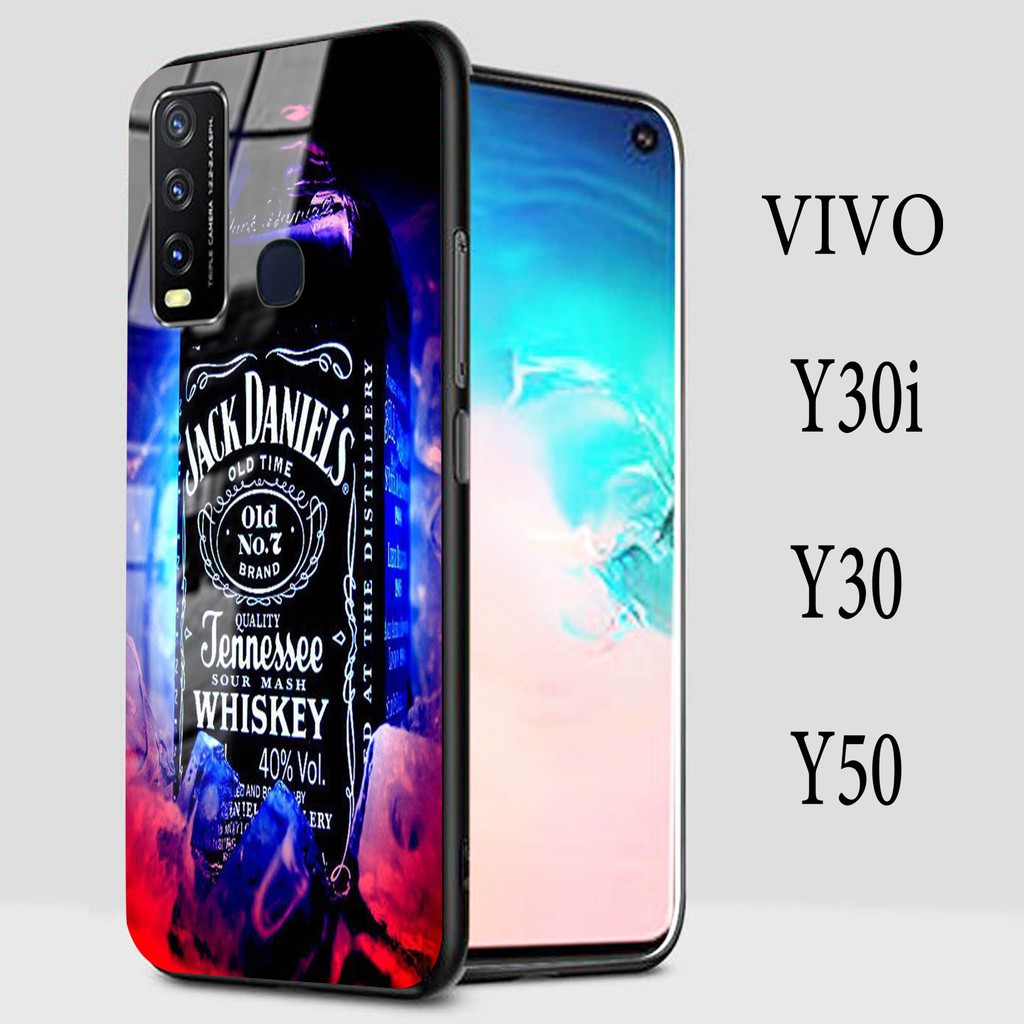 [S05] Case Vivo Y30 Y30i Y50 (SoftCase Glass Kaca)  Vivo Y30 Y30i Y50 (Casing Hanphone) Y30i Y30 Y50