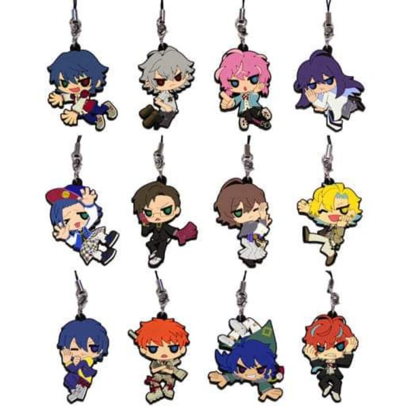 Hypnosis Microphone Sanrio Rubber Strap