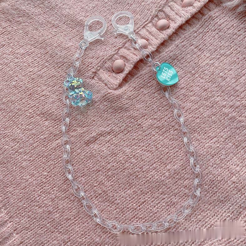 Bear Mask Chain Lanyard