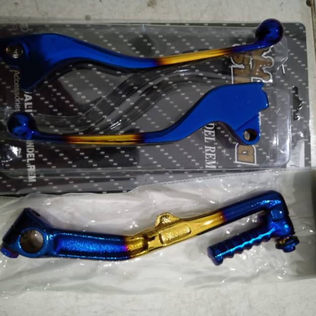 handle hendel vario beat scoopy plus selahan kick starter vario two tone sibeuon asli bakaran