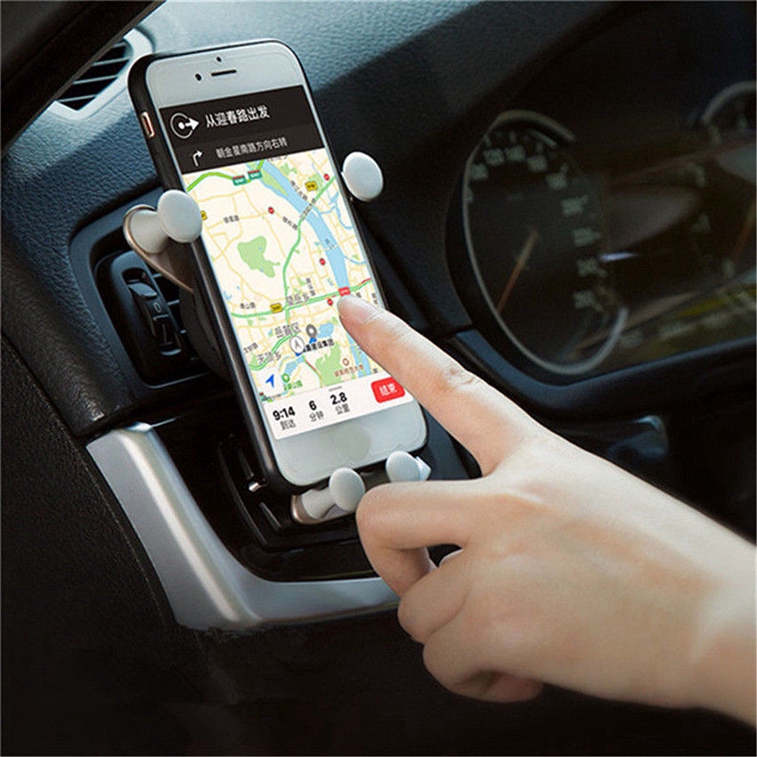 360 ° Rotating Gravity Mobil Mount Air Vent Stand Holder Untuk Ponsel Ponsel GPS