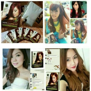 Maya Onyx in Box Hair Coloring Shampoo Hair Color Maya Onyx in Box Hair Coloring Shampoo Hair Color