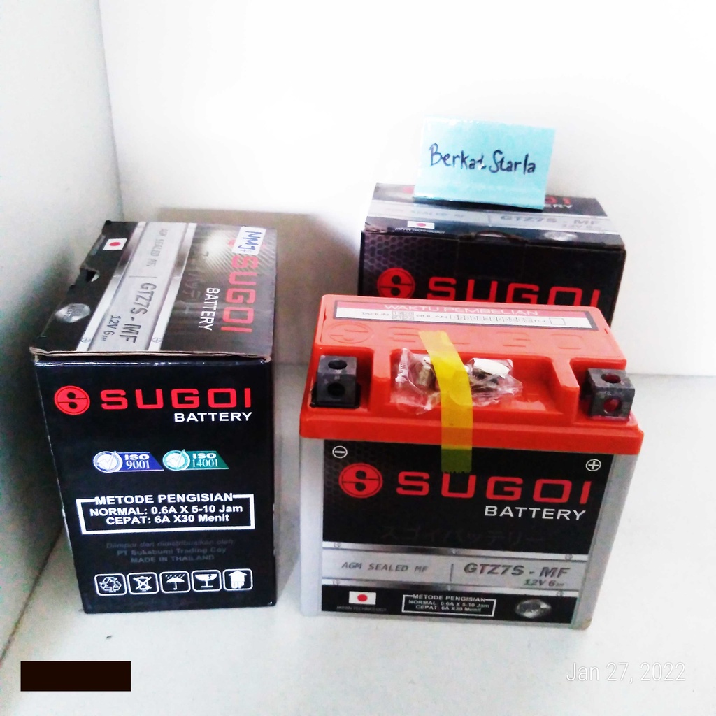 Aki Sugoi GTZ7S-MF / K02-GTZ7S-MF