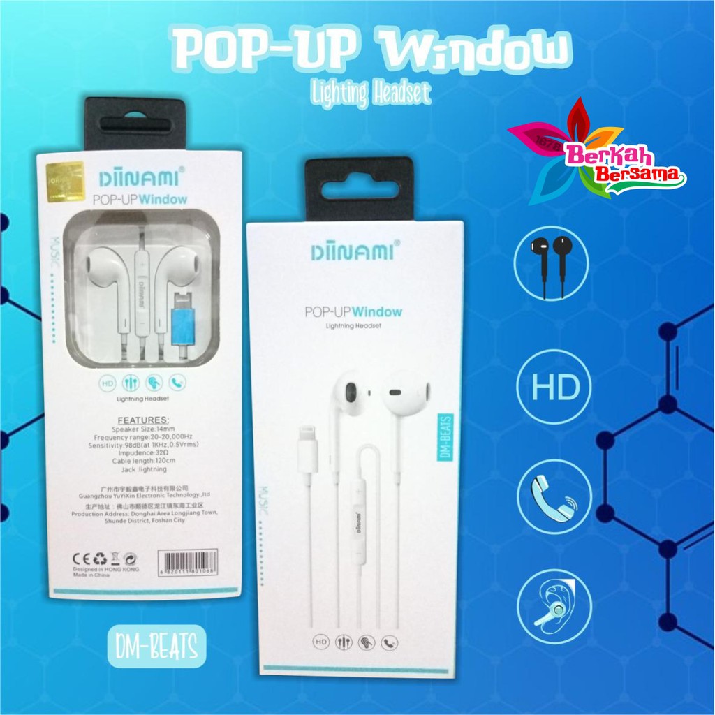 BM033 Headset headsfree Hf earphone Beats DIINAMI i pone 7G 7+ 8G 8+ X XR XS MAX 11 11 pro 11 pro Max 12mini 12 12 pro 12 pro Max 13 mini 13 13 pro 13 pro Max 14 14+(Max) 14 pro 14pro Max  bb5396