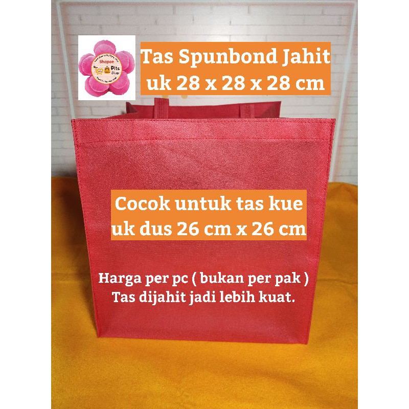 

Tas Kain Bingkisan Souvenir Gift Bag Kantong Polos Tenteng 28 Merah