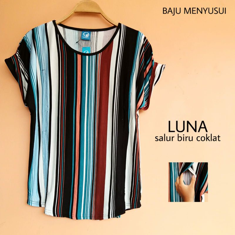 MAMIGAYA Nursing Wear - Luna Baju Menyusui Baju ASI