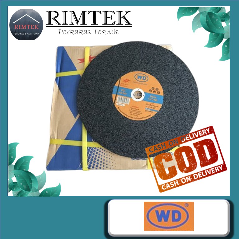 Mata Potong WD 14 inch Cut Off  /Cutting Wheel WD 14 inch / Batu Potong WD 14"