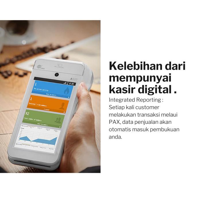 Android EDC dengan Aplikasi Kasir PAX A920 4G Thermal Printer