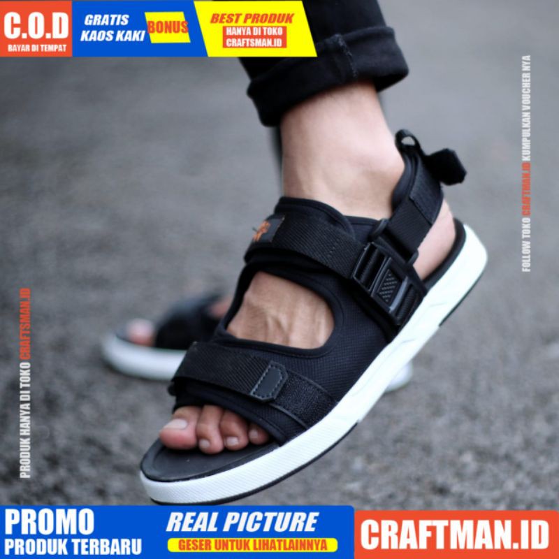 CRAFTS x BORDON  Sandal Gunung Pria Sandal Casual Cowok Pria Original