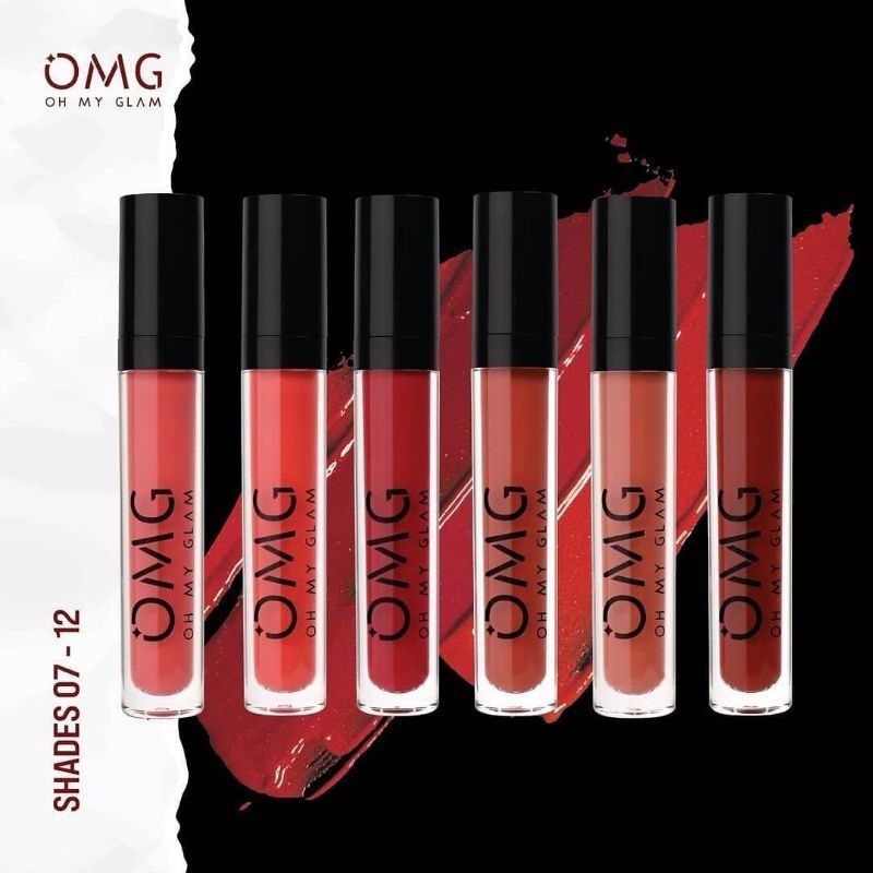 OMG Lip Cream Matte Oh My Glam Matte Kiss Lip Cream | OMG Juicy Kiss Lip Tint