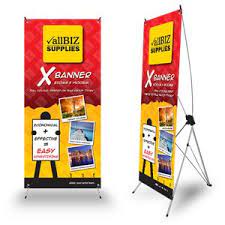 Cetak Stand Banner / X Banner Murah (Custom Design)