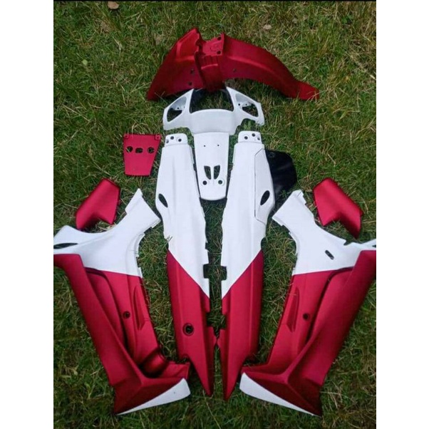 Fulset bodi fizR merah-putih