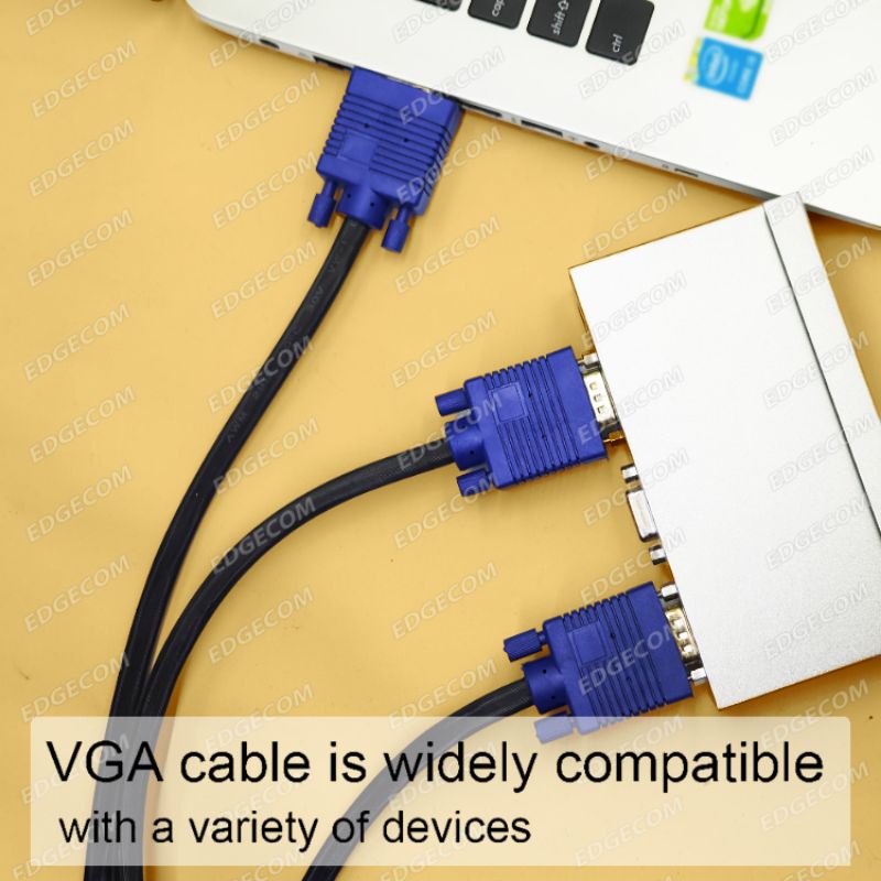 NETLINE Kabel VGA Male to Male 15 Meter HIGH QUALITY