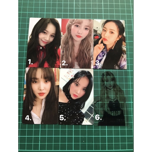 Gfriend Photocard official (time for us & labyrinth) sin b eunha umji sowon yuju