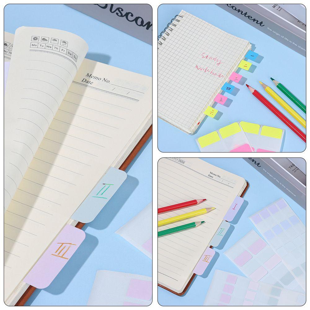 Nanas 10lembar Sticky Notes Colorful Paster Sticker Writable Clipboard Memo Pad Tag