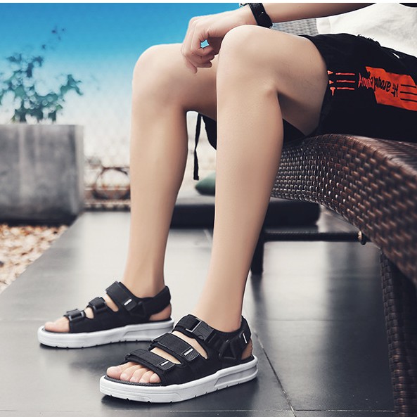 TBIG [COD] Sandal Tali Pria 7005 / 1901 Sandal Gladiator Import Santai Casual