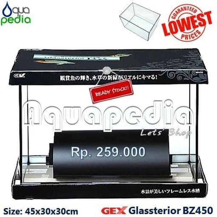 [Perawatan hewan] Aquarium GEX Glassterior BZ450 murah/bagus/berkualitas