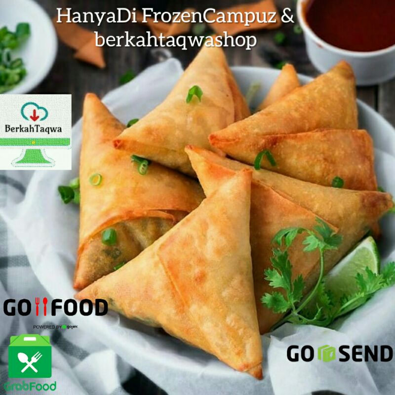 

Sambosa Daging Samosa Frozen Samosa Daging Per Pak / Sambosa Frozen Food