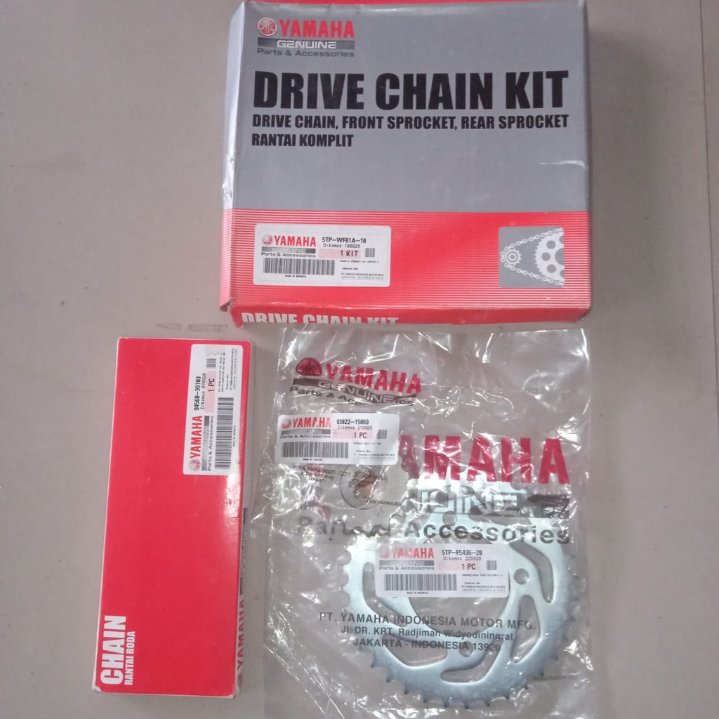 Gir / Ger SET Paket Jupiter Z old Original Yamaha