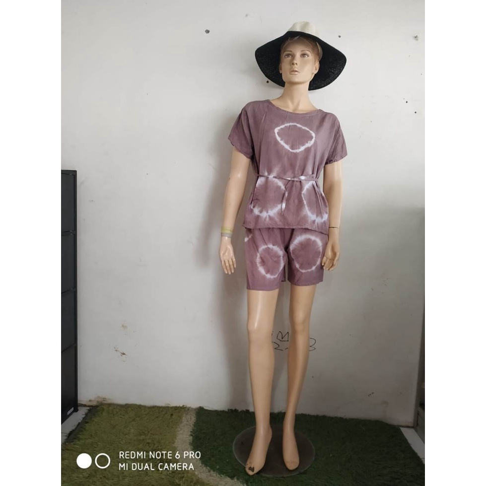 Setelan Bali celana pendek | Baju tidur | Baby doll | piyama