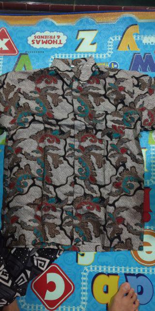 New Hem Original Distro Batik Pria Bluse Sogan Batik Formal Notariol Batik Ipnu-ippnu Hem Pria