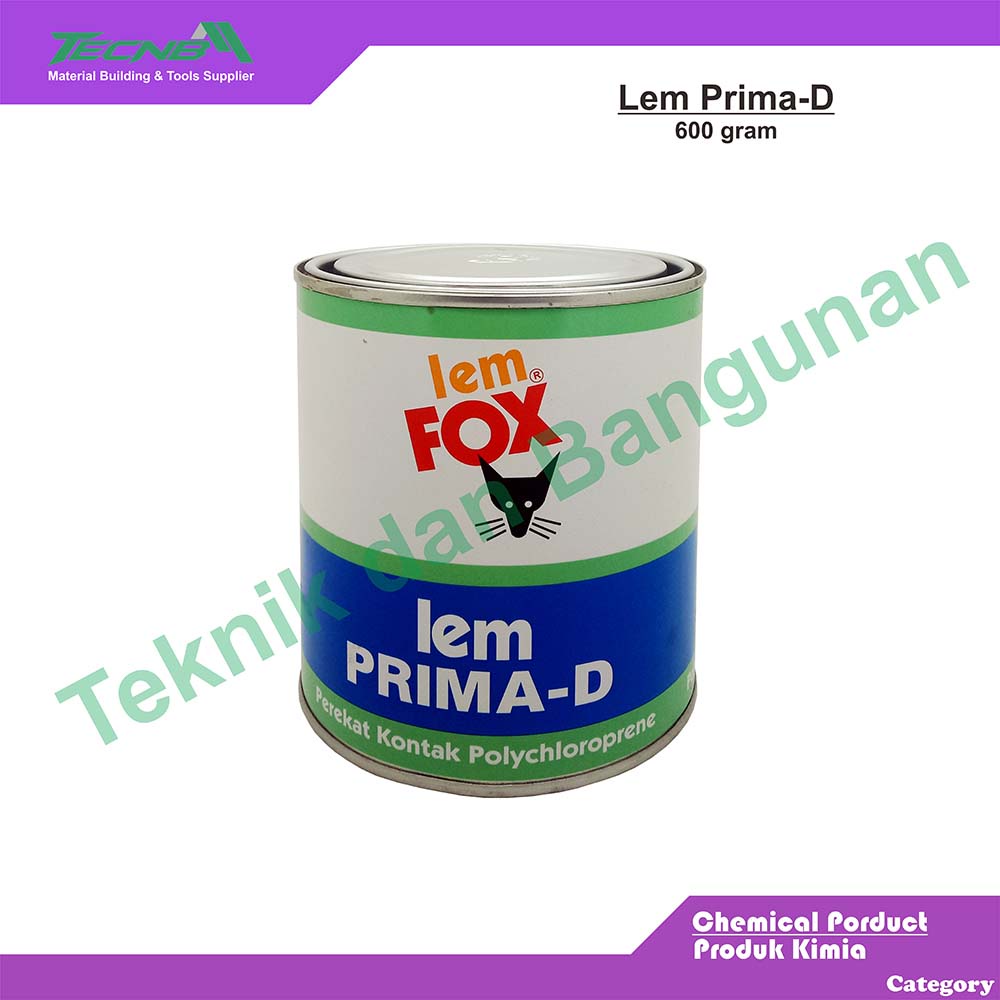 

Lem Prima D Kuning Kaleng blt 600 gram