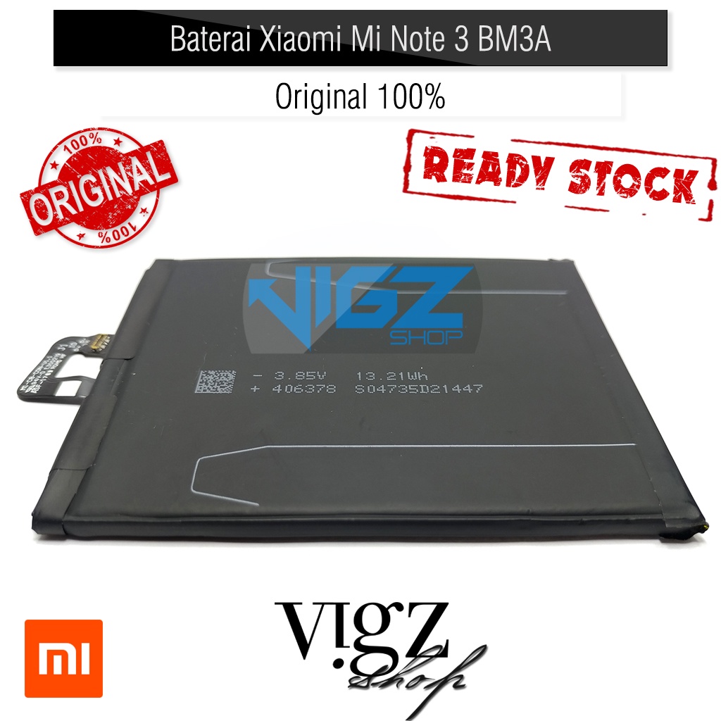 Baterai Batre Battery Xiaomi Mi Note 3 Mi Note3 BM3A Original 100%