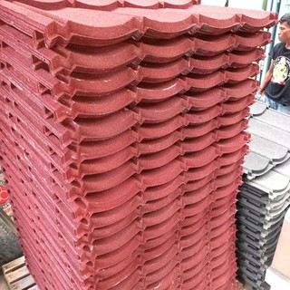 GENTENG METAL MERAH TEBAL Shopee Indonesia GENTENG METAL MERAH TEBAL Shopee Indonesia