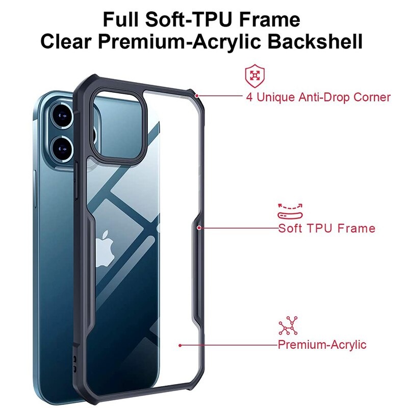 XUNDD Iphone 11 Soft Hard Case Hybrid Original