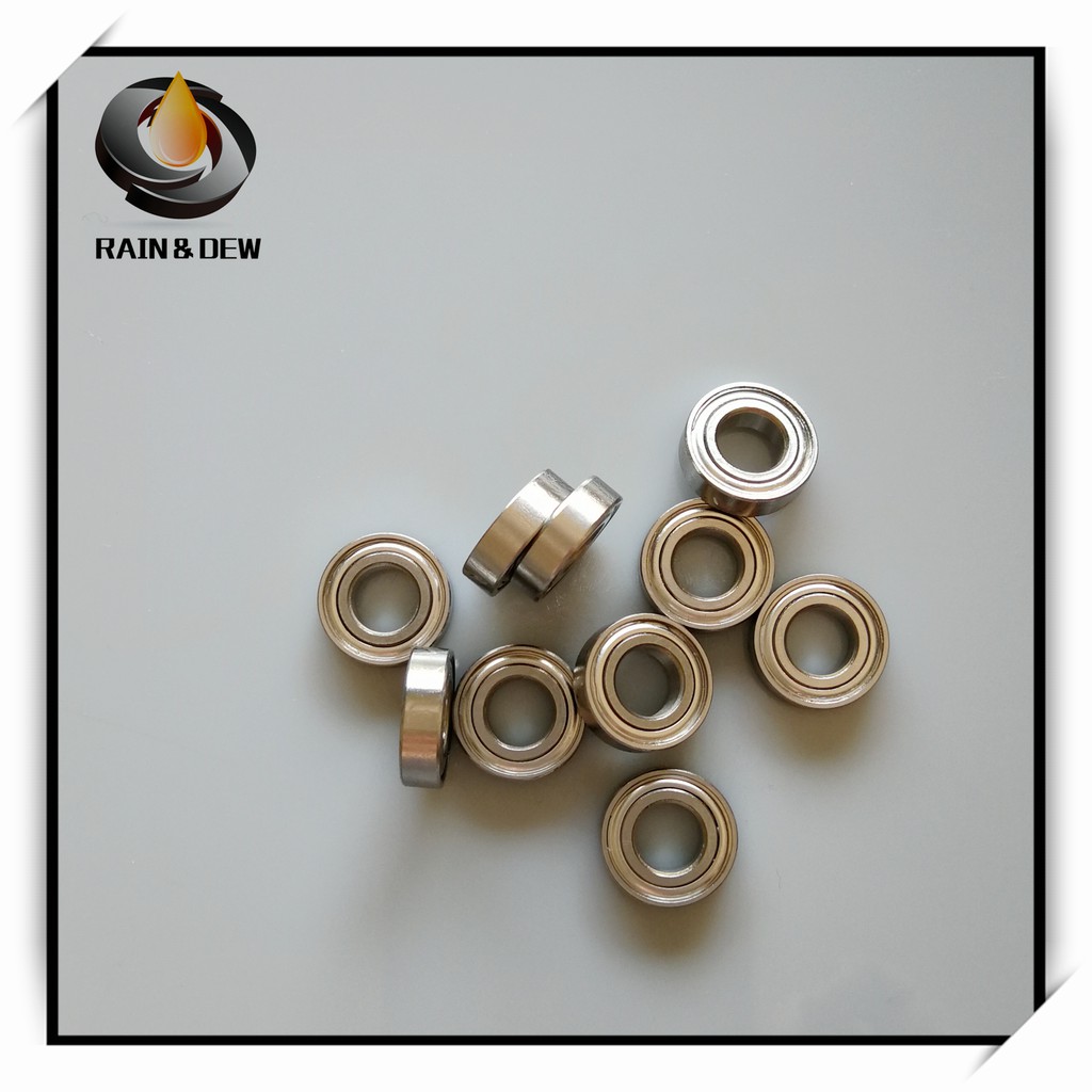 10Pcs S687ZZW4  Stainless Steel Ball Bearing  7x14x4 mm  Stainless Steel S687Z S687 Z ZZ Ball