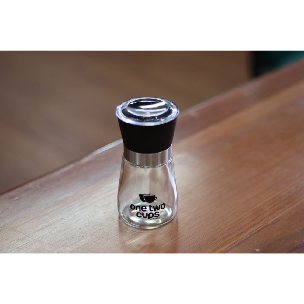 OneTwoCups Manual Glass Pepper Grinder - M15996