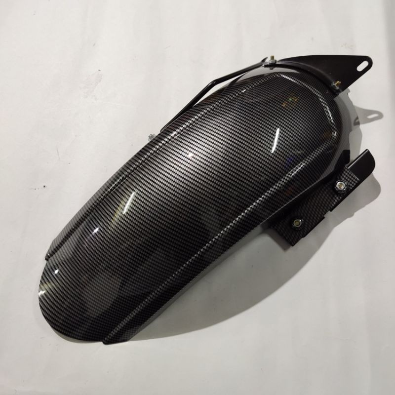 Hugger Yamaha aerox lexi nemo karbon spakbor belakang mudguard pelindung lumpur