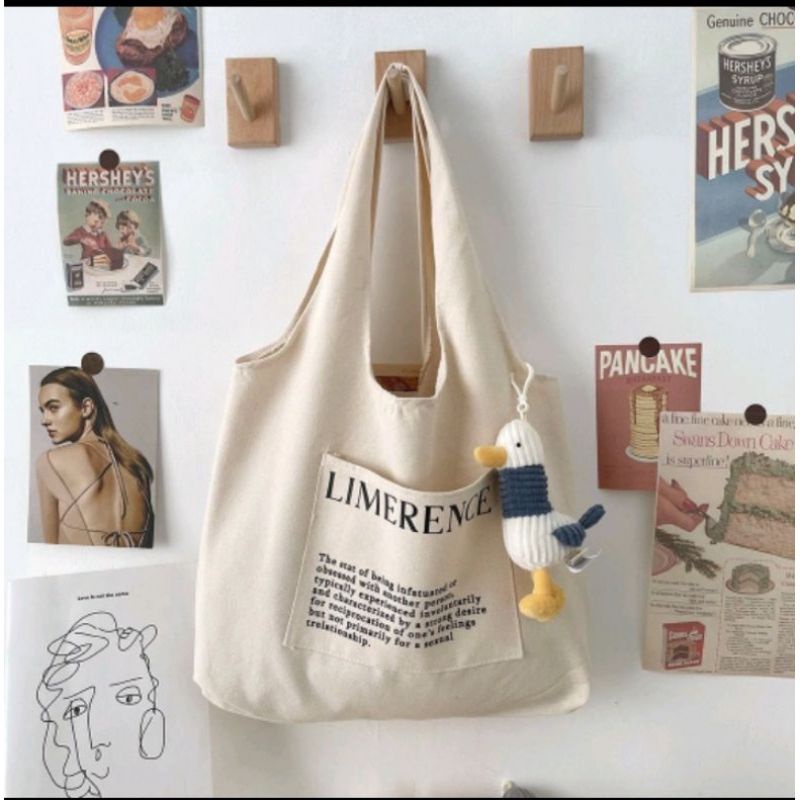 TOTEBAG KANVAS NJS BIG TOTE