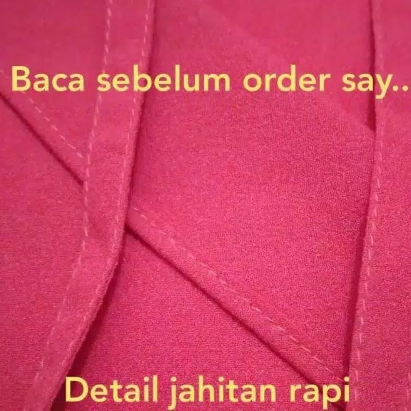 (DM) bergo mariyam diamond italyano bergo polos terlaris nonpet hijab instan