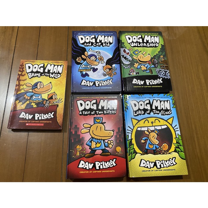 Jual Dog Man Book 5 Series / Buku Komik Anak Dog Man 5 seri | Shopee ...