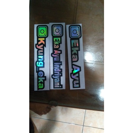 

Stiker# Stiker Cutting# minimal order 5# harga per Pcs