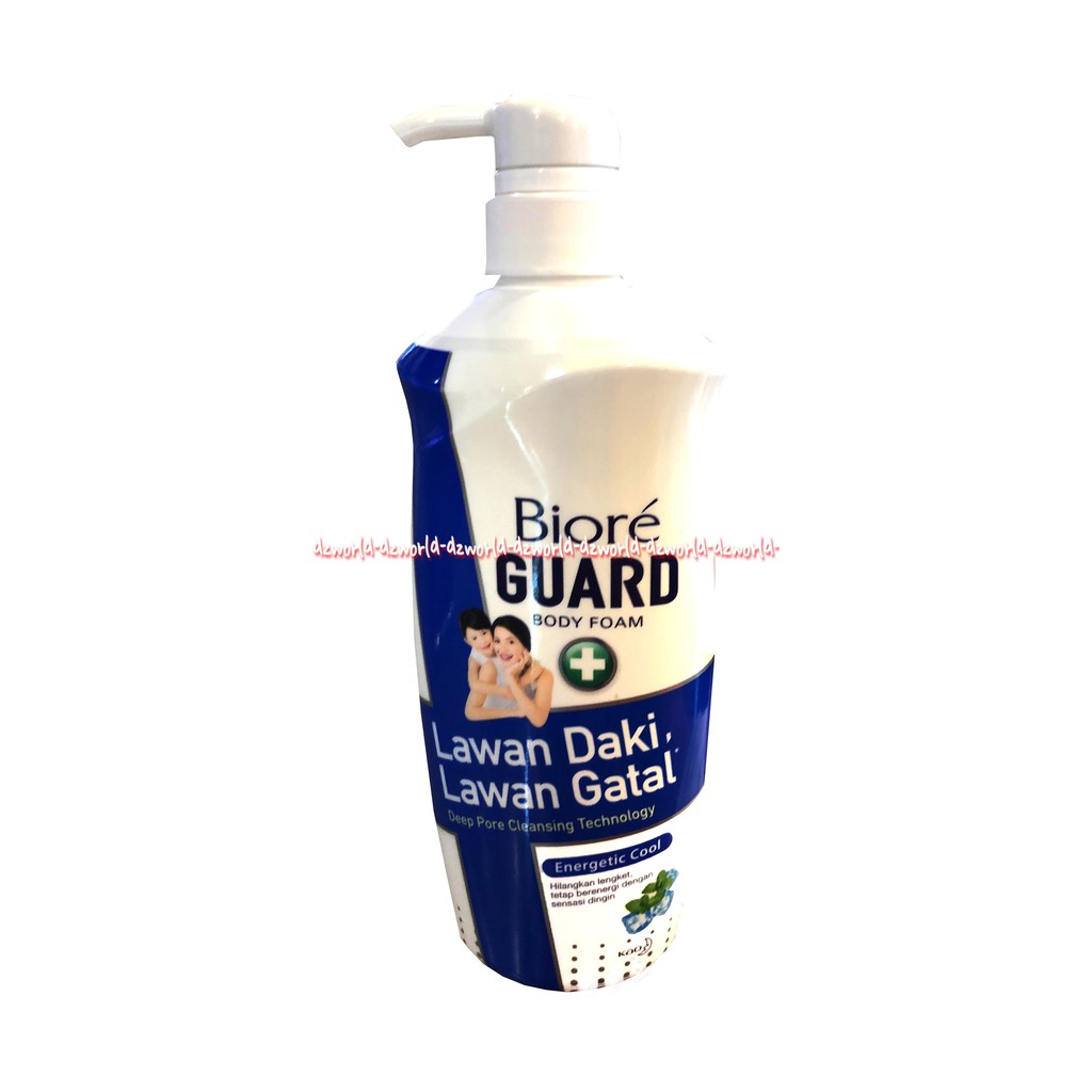 Biore Guard Lawan Daki Lawan Gatal 550ml Blue Biru Sabun Mandi Cair Body Wash