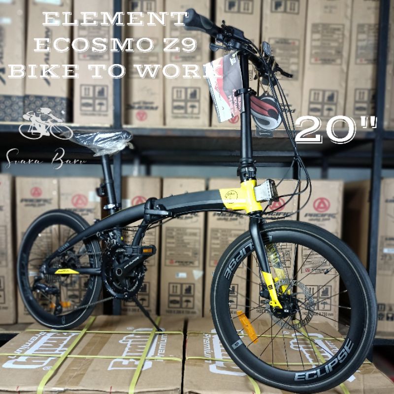 SEPEDA LIPAT ELEMENT ECOSMO Z9 B2W 451 (20 INCH)