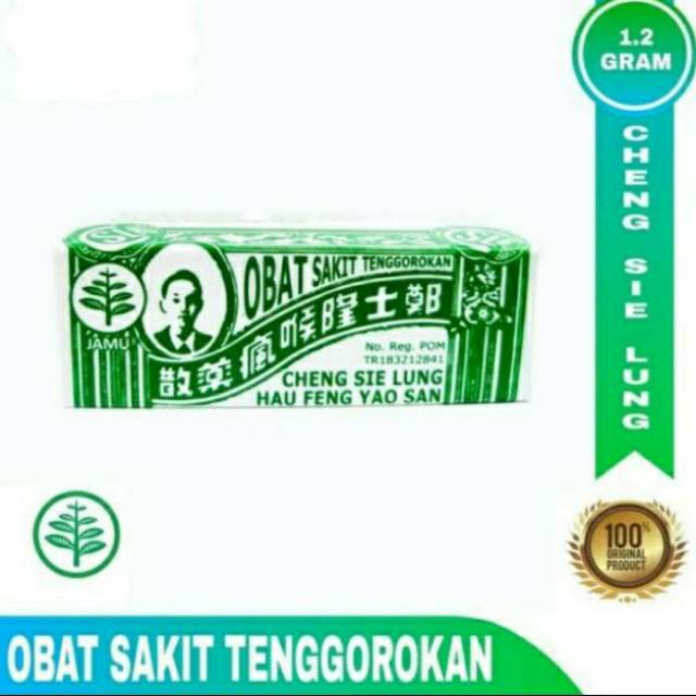 CHENG SIE LUNG HAU FUNG SAN ( CSL ). OBAT SARIAWAN / TENGGOROKAN