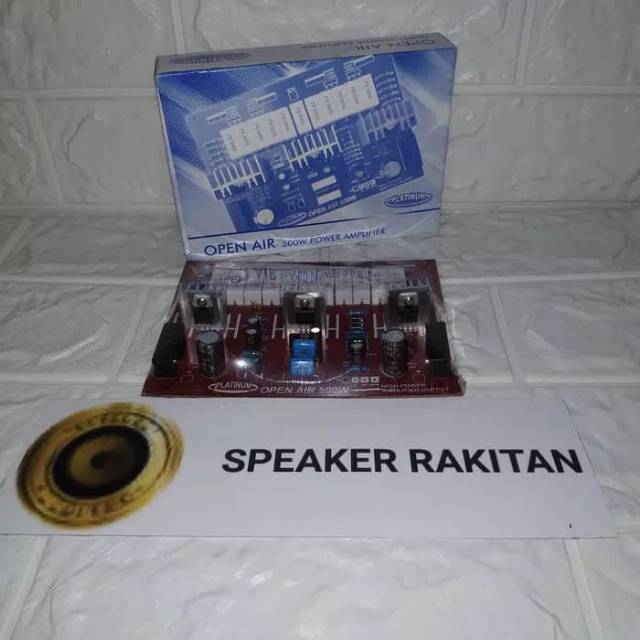 Kit Driver Power Amplifier Mono OPEN AIR 500Watt