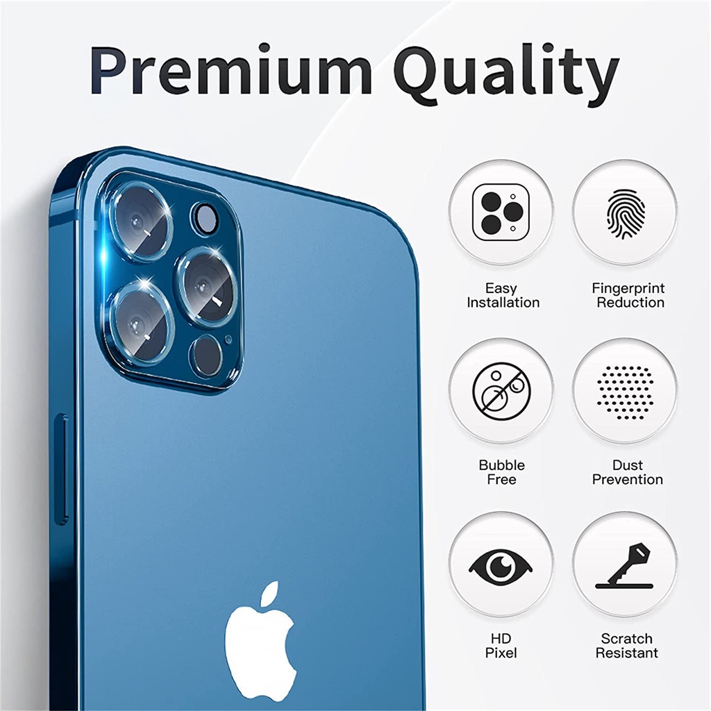 Camera Tempered iPhone 11/Pro/ Pro Max/ X /Xs Lens Protector Glass